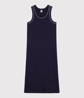 SS26 - A0F68 01 NAVY DRESSES PERMANENTS SPRING SUMMER 2026 WOMEN