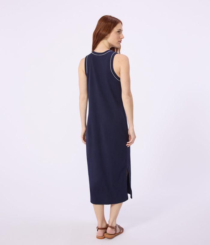 SS26 - A0F68 01 NAVY DRESSES PERMANENTS SPRING SUMMER 2026 WOMEN