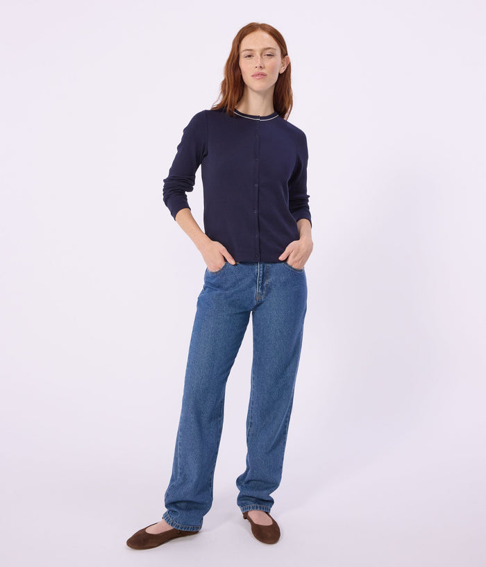 SS26 - A0F69 02 NAVY SPRING SUMMER 2026 TOPS WOMEN