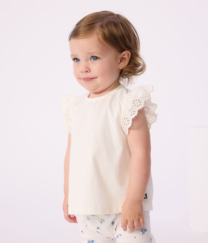 SS26 - A0F92 WT 02 WHITE BABY NEW ARRIVAL SPRING SUMMER 2026 TOPS