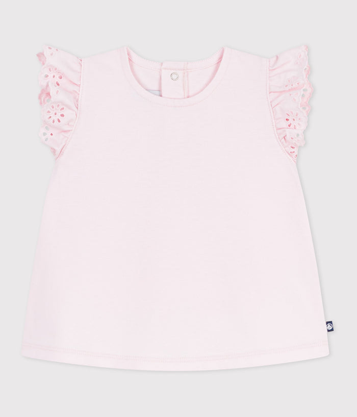 SS26 - A0F92 01 LIGHT PINK BABY NEW ARRIVAL SPRING SUMMER 2026 TOPS