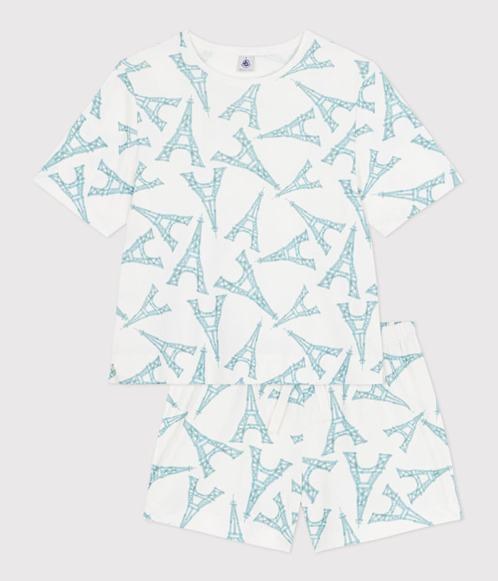 SS26 - A0F9F 01 WHITE BLUE PAJAMAS PARISIAN SPRING SUMMER 2026
