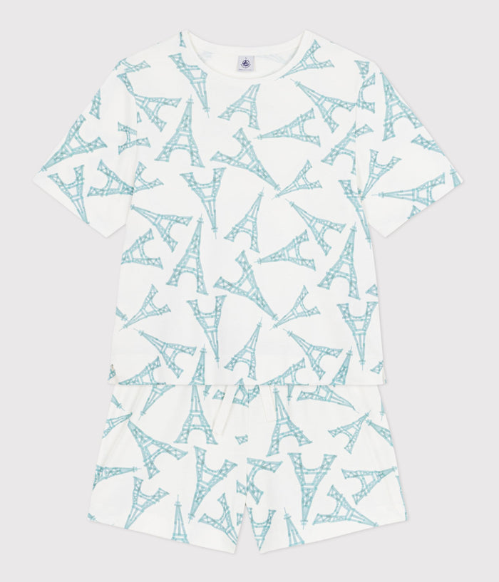 SS26 - A0F9F 01 WHITE BLUE PAJAMAS PARISIAN SPRING SUMMER 2026
