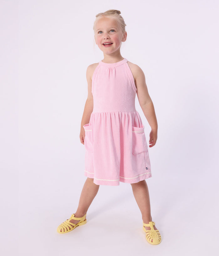 SS26 - A0FAC 01 PINK DRESSES GIRL NEW ARRIVAL SPRING SUMMER 2026