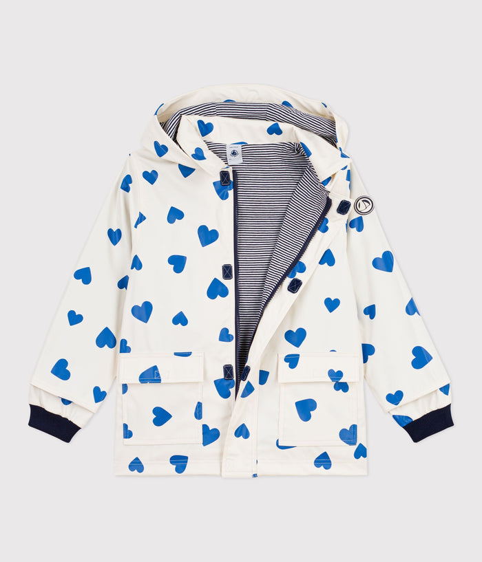 SS26 - A0FIE 01 ECRU BLUE HEARTS NEW ARRIVAL OUTERWEAR SPRING SUMMER 2026