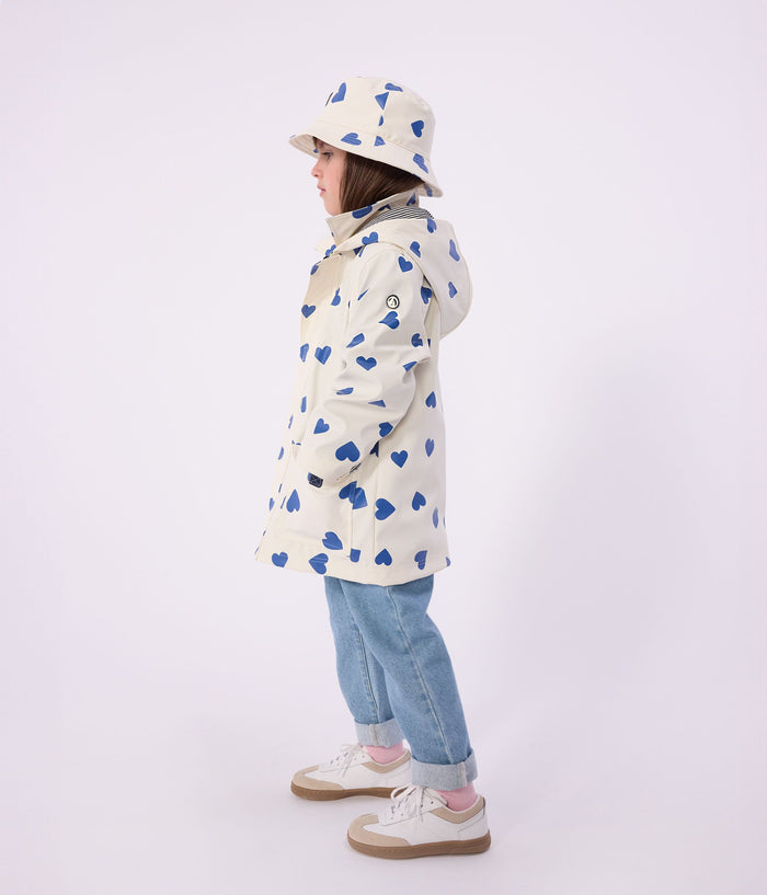 SS26 - A0FIE 01 ECRU BLUE HEARTS NEW ARRIVAL OUTERWEAR SPRING SUMMER 2026