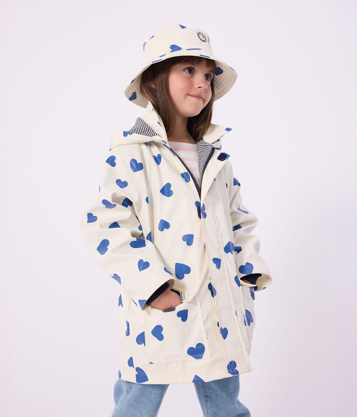SS26 - A0FIE 01 ECRU BLUE HEARTS NEW ARRIVAL OUTERWEAR SPRING SUMMER 2026