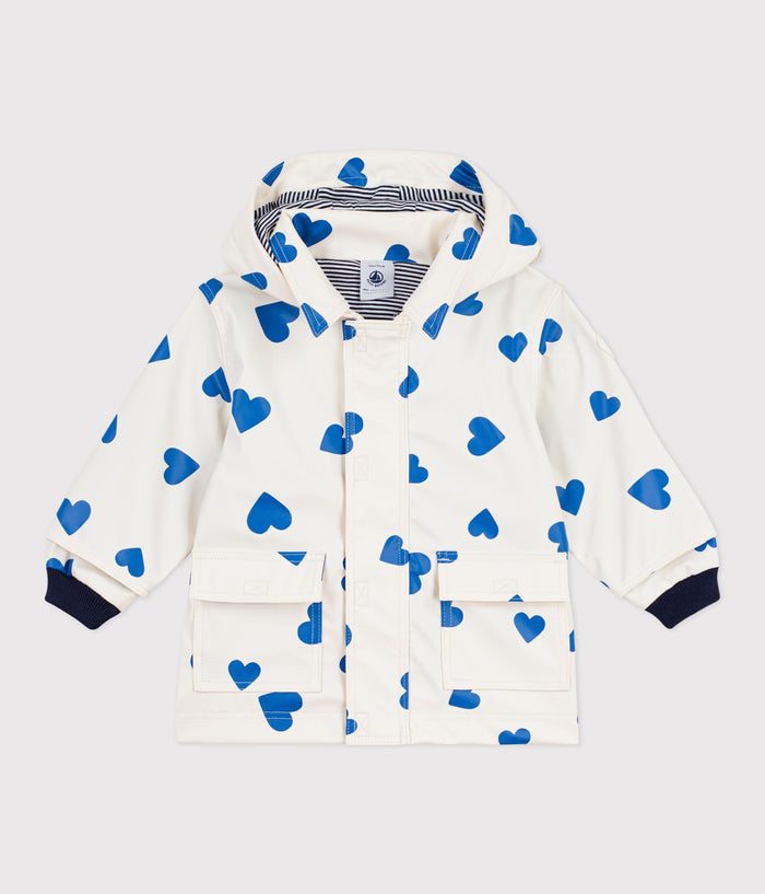 SS26 - A0FKD 01 ECRU BLUE HEARTS NEW ARRIVAL OUTERWEAR SPRING SUMMER 2026