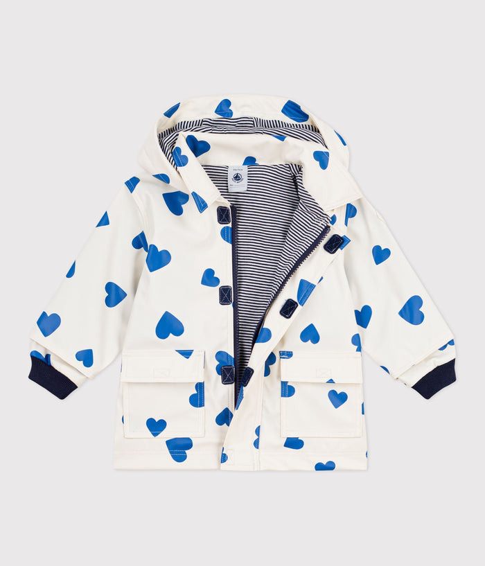 SS26 - A0FKD 01 ECRU BLUE HEARTS NEW ARRIVAL OUTERWEAR SPRING SUMMER 2026