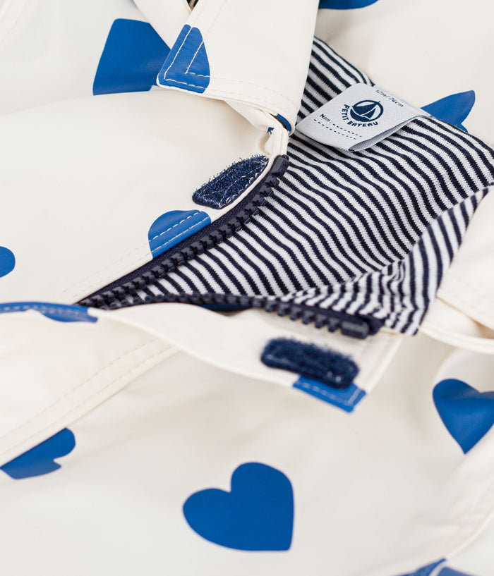 SS26 - A0FKD 01 ECRU BLUE HEARTS NEW ARRIVAL OUTERWEAR SPRING SUMMER 2026