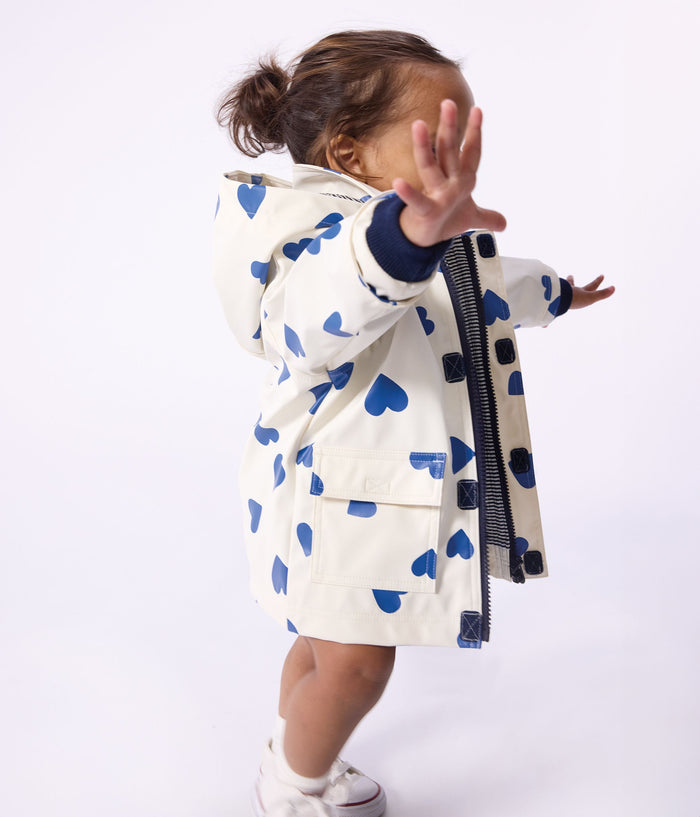 SS26 - A0FKD 01 ECRU BLUE HEARTS NEW ARRIVAL OUTERWEAR SPRING SUMMER 2026
