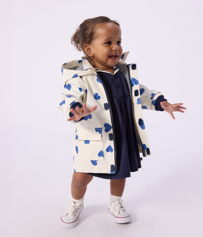 SS26 - A0FKD 01 ECRU BLUE HEARTS NEW ARRIVAL OUTERWEAR SPRING SUMMER 2026