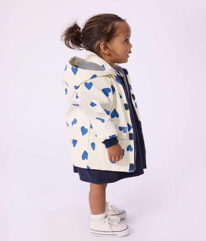 SS26 - A0FKD 01 ECRU BLUE HEARTS NEW ARRIVAL OUTERWEAR SPRING SUMMER 2026