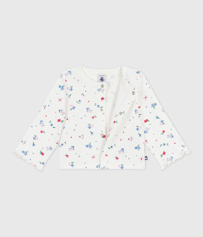 SS26 - A0FKE 01 WHITE MULTI FLORAL NEW ARRIVAL SPRING SUMMER 2026 TOPS