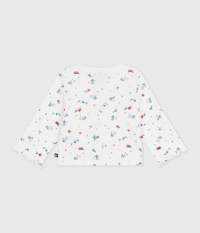 SS26 - A0FKE 01 WHITE MULTI FLORAL NEW ARRIVAL SPRING SUMMER 2026 TOPS