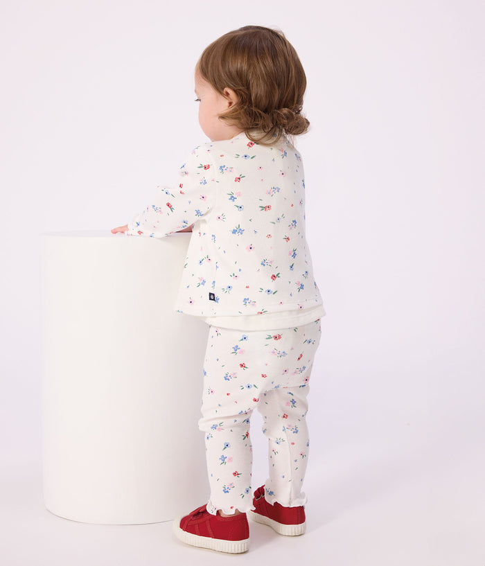 SS26 - A0FKE 01 WHITE MULTI FLORAL NEW ARRIVAL SPRING SUMMER 2026 TOPS