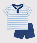 SS26 - A0FMO 01 WHITE BLUE NEW ARRIVAL SAILOR SETS SPRING SUMMER 2026 STRIPES