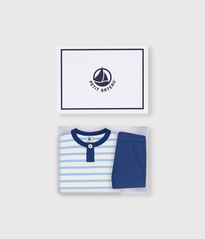 SS26 - A0FMO 01 WHITE BLUE NEW ARRIVAL SAILOR SETS SPRING SUMMER 2026 STRIPES