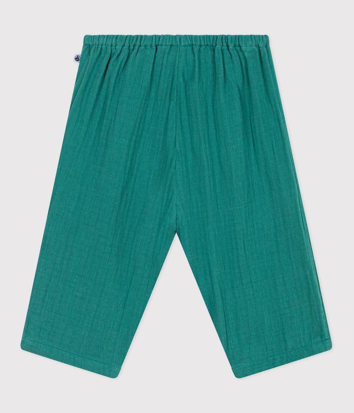 SS26 - A0FMZ 03 GREEN BABY BOTTOMS NEW ARRIVAL SPRING SUMMER 2026