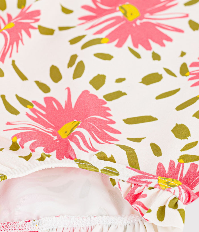 SS26 - A0FNQ 01 WHITE MULTI BABY FLORAL NEW ARRIVAL SPRING SUMMER 2026 SWIMWEAR
