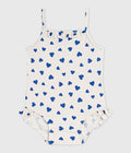 SS26 - A0FNS 01 WHITE BLUE BABY HEARTS NEW ARRIVAL SPRING SUMMER 2026 SWIMWEAR