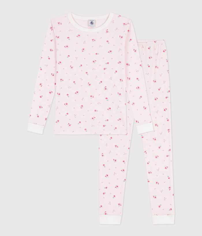 SS26 - A0FP9 01 PINK FLORAL NEW ARRIVAL PAJAMAS SPRING SUMMER 2026