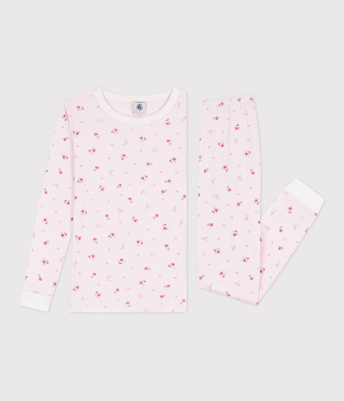 SS26 - A0FP9 01 PINK FLORAL NEW ARRIVAL PAJAMAS SPRING SUMMER 2026