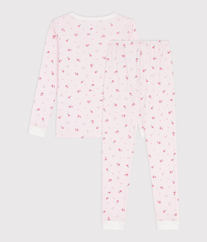 SS26 - A0FP9 01 PINK FLORAL NEW ARRIVAL PAJAMAS SPRING SUMMER 2026