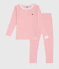 SS26 - A0FPB 01 PINK WHITE NEW ARRIVAL PAJAMAS SPRING SUMMER 2026 STRIPES