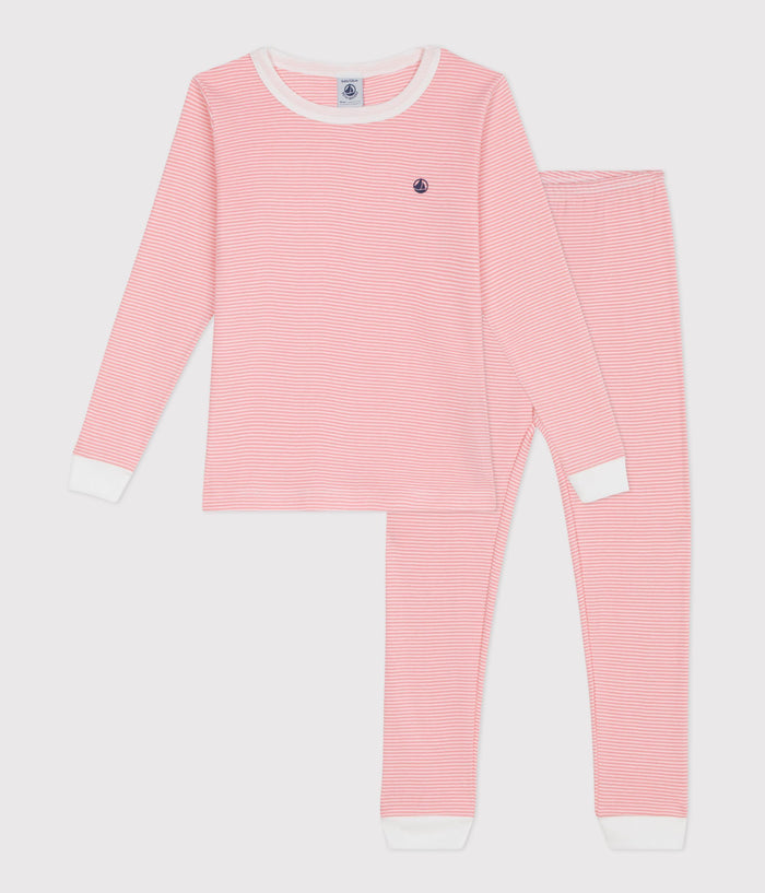 SS26 - A0FPB 01 PINK WHITE NEW ARRIVAL PAJAMAS SPRING SUMMER 2026 STRIPES
