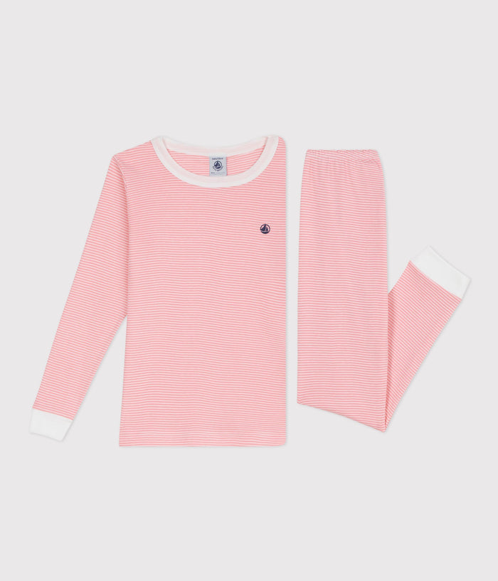 SS26 - A0FPB 01 PINK WHITE NEW ARRIVAL PAJAMAS SPRING SUMMER 2026 STRIPES