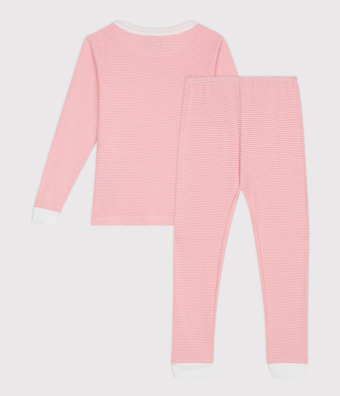 SS26 - A0FPB 01 PINK WHITE NEW ARRIVAL PAJAMAS SPRING SUMMER 2026 STRIPES