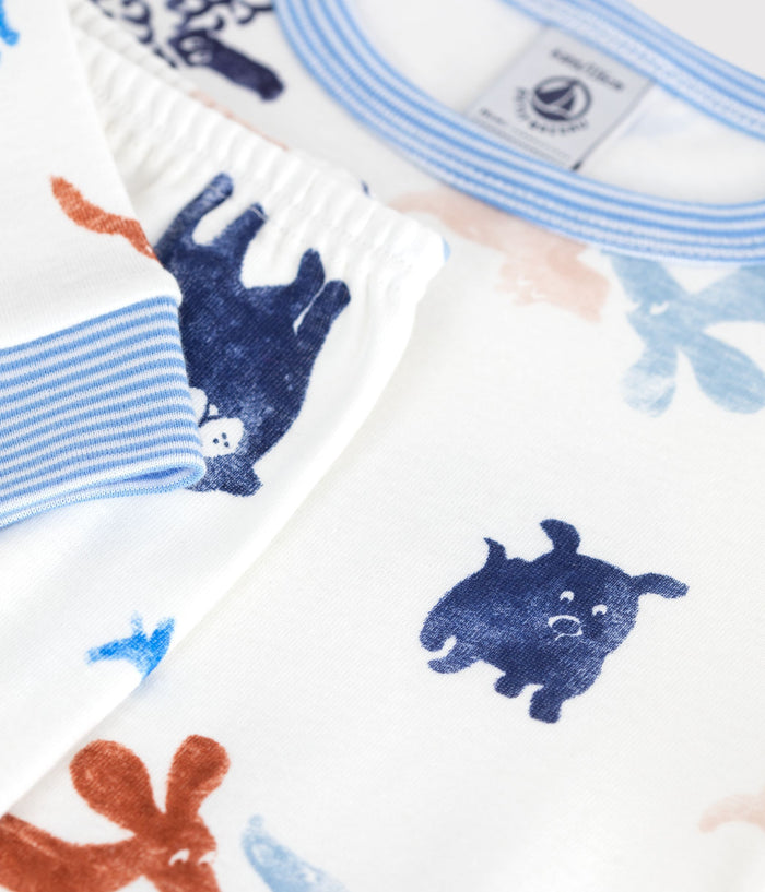 SS26 - A0FPI 01 WHITE MULTI NEW ARRIVAL PAJAMAS SPRING SUMMER 2026