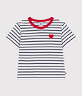 SS26 - A0FR1 01 WHITE NAVY HEARTS NEW ARRIVAL SPRING SUMMER 2026 STRIPES TOPS