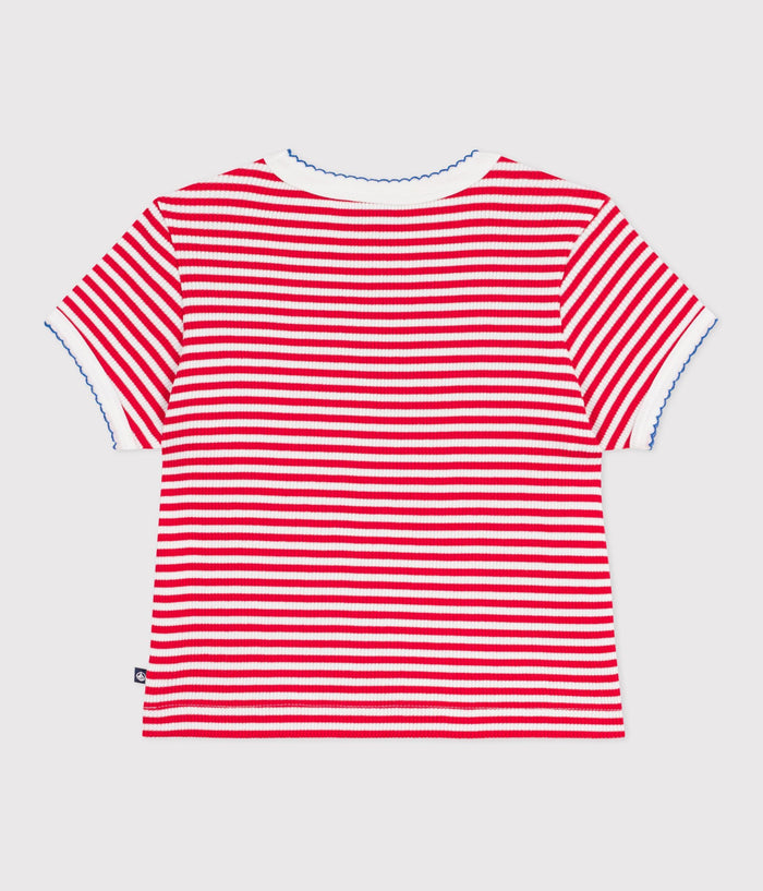 SS26 - A0FR3 01 WHITE RED NEW ARRIVAL SPRING SUMMER 2026 STRIPES TOPS