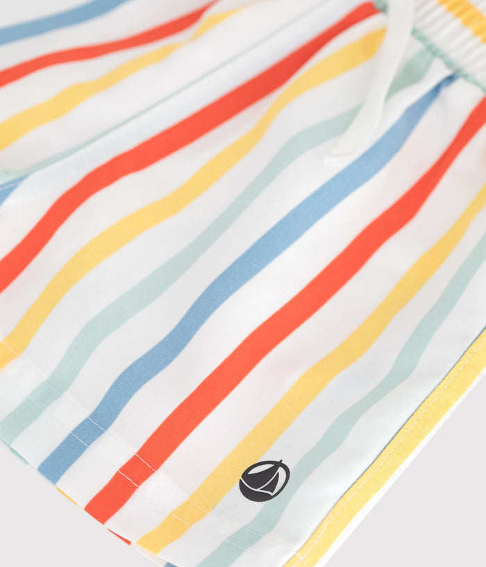 SS26 - A0FSN 01 WHITE MULTI SPRING SUMMER 2026 STRIPES SWIMWEAR