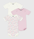 SS26 - A0FT2 00 PINK MULTI BODYSUITS FLORAL HEARTS NEW ARRIVAL SPRING SUMMER 2026