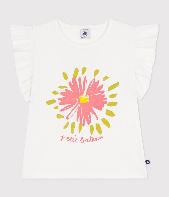 SS26 - A0FTD 01 WHITE FLORAL NEW ARRIVAL SPRING SUMMER 2026 TOPS