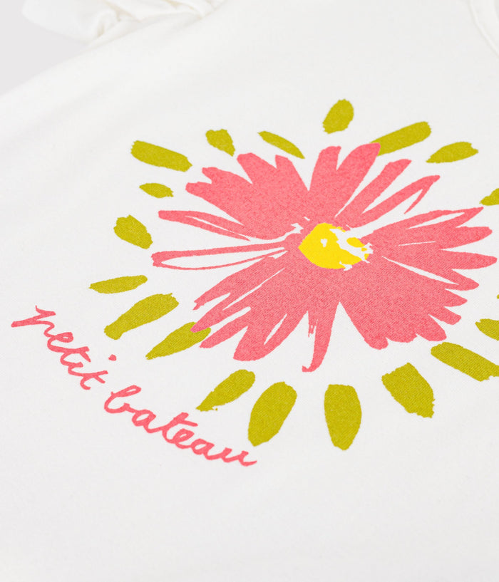 SS26 - A0FTD 01 WHITE FLORAL NEW ARRIVAL SPRING SUMMER 2026 TOPS
