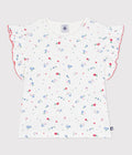 SS26 - A0FTG 01 WHITE MULTI FLORAL NEW ARRIVAL SPRING SUMMER 2026 TOPS
