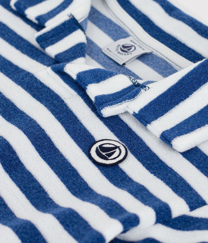 SS26 - A0FTL 01 WHITE BLUE BOY NEW ARRIVAL SPRING SUMMER 2026 STRIPES TOPS