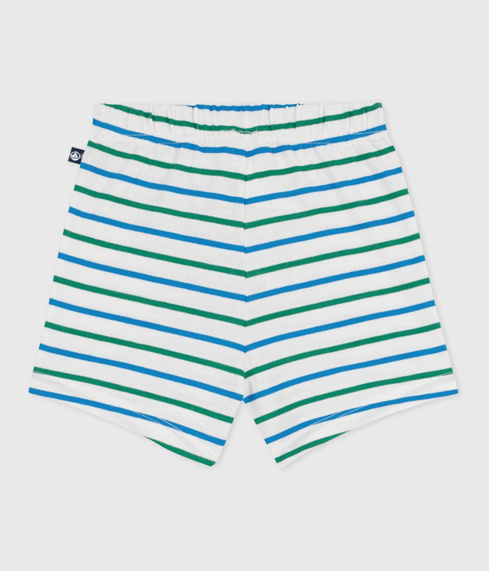 SS26 - A0FV1 01 WHITE MULTI BABY BOTTOMS NEW ARRIVAL SPRING SUMMER 2026 STRIPES
