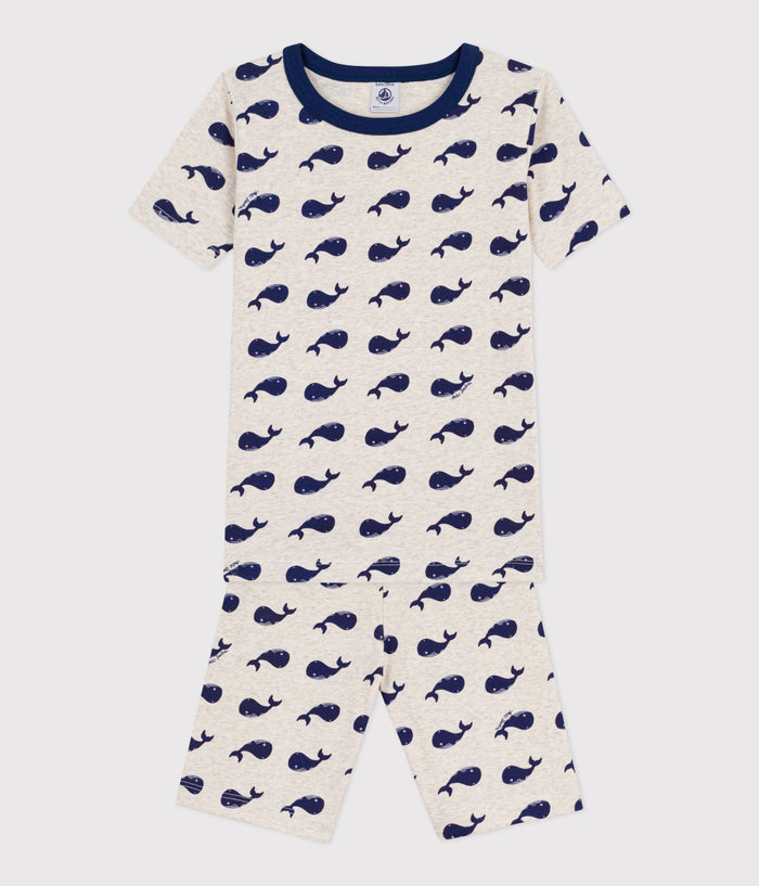 SS26 - A0FVA 01 OATMEAL NAVY NEW ARRIVAL PAJAMAS SAILOR SPRING SUMMER 2026