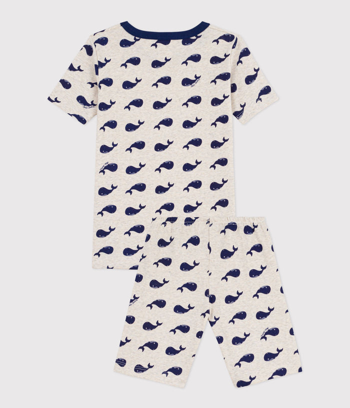 SS26 - A0FVA 01 OATMEAL NAVY NEW ARRIVAL PAJAMAS SAILOR SPRING SUMMER 2026