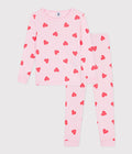 SS26 - A0FVF 01 PINK HEARTS NEW ARRIVAL PAJAMAS SPRING SUMMER 2026