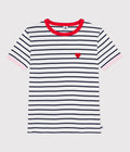 SS26 - A0FWA 01 WHITE NAVY HEARTS SPRING SUMMER 2026 STRIPES TOPS