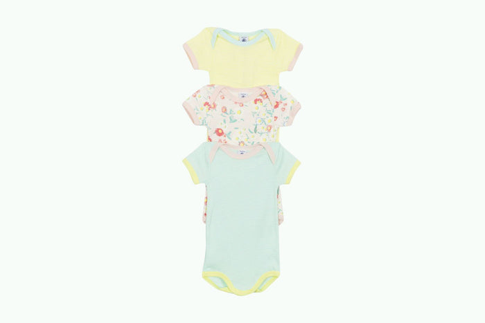 SS26 -53714 00 MULTI BABY BODYSUITS FLORAL NEW ARRIVAL SETS SPRING SUMMER 2026 STRIPES