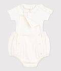 SS26- A0F17 00 ECRU BABY BODYSUITS NEWBORN SETS SPRING SUMMER 2026