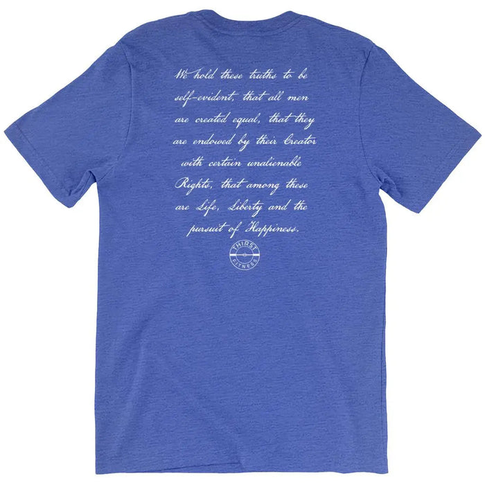 Stars & Bars Blue Unisex T-Shirt (7281535418415)