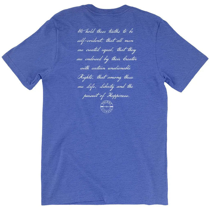 Stars & Bars Blue Unisex T-Shirt (7281535418415)